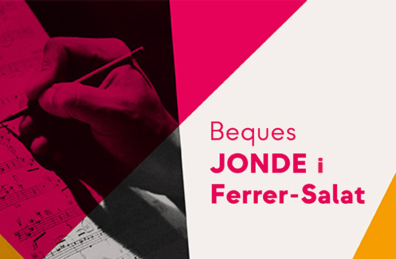 Oberta la convocatòria per a les Beques JONDE i Ferrer-Salat 2023-2024